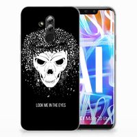 Silicone Back Case Huawei Mate 20 Lite Skull Hair