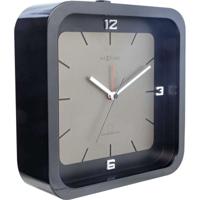 Tafelklok Nextime 5221ZW Zwart