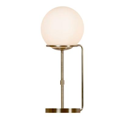 Searchlight TafellampTrombone met glazen bol - EU8092AB