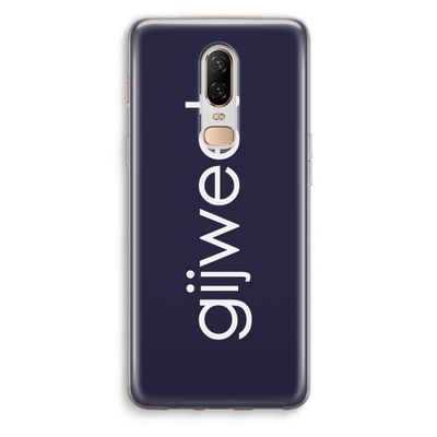 Gijweet: OnePlus 6 Transparant Hoesje