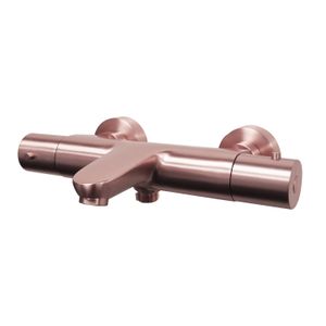Opbouw Badkraan BWS Cemal Thermostatisch Geborsteld Koper