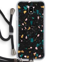 Terrazzo N°10: Samsung Galaxy J3 (2017) Transparant Hoesje met koord