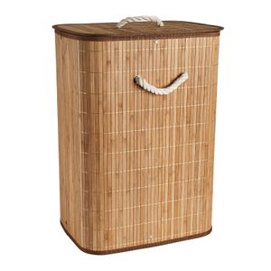 Wasmand bamboe - naturel - 72 liter