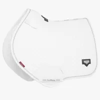 LeMieux Zadeldek Puissance Suede wit maat:vs full