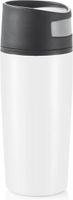 XD Design thermosfles Auto 0,3 liter polypropyleen/RVS wit - thumbnail