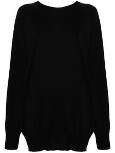 Moschino chain-link padlock-detail jumper - Noir