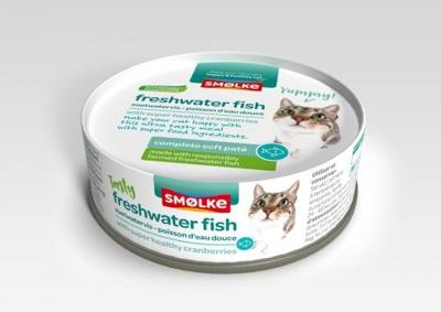 Smølke Smølke Soft Paté Kattenvoer Vis 80gram