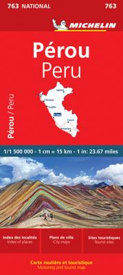Wegenkaart - landkaart 763 Peru | Michelin