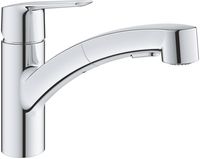 Grohe QuickFix Start keukenmengkraan met uittrekbare handdouche chroom - thumbnail