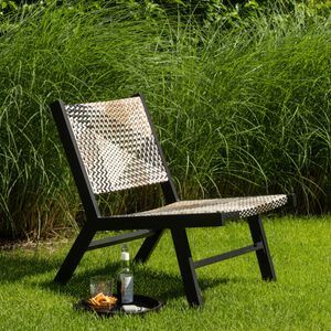 WOOOD Outdoor Fauteuil Pom - Bruin