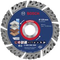 Bosch Accessories 2608900660 EXPERT MultiMaterial Diamanten doorslijpschijf Diameter 125 mm Boordiameter 22.23 mm Steen, Beton, Baksteen 1 stuk(s)