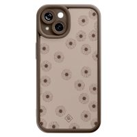 iPhone 15 siliconen case - Cute flowers