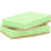 Greenminds ECO schuursponzen - 4x - 10 cm - voor delicate oppervlaktes - Schoonmaken/afwassen