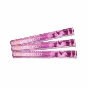 Geurstokjes wierook Anti Stress - 60x stokjes - 25 cm lang - Spetterende geur