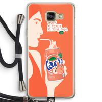 Peach please!: Samsung Galaxy A5 (2016) Transparant Hoesje met koord