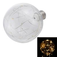 G95 E27 3W 80 LM filament retro Fairy LED string gloeilamp AC 220V (warm wit)