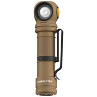 ArmyTek Wizard C2 Pro Max Sand White Zaklamp werkt op een accu LED Met riemclip, Met holster 4000 lm 149 g - thumbnail