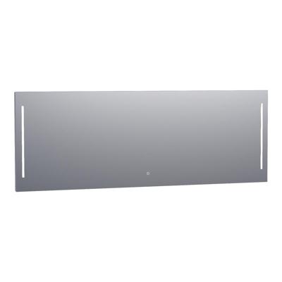 Brauer Pyrite Spiegel - Rechthoekig - 200 cm - met Directe LED-Verlichting - Dimbaar - met Touchbediening