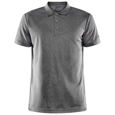 Craft Core Unify Polo Heren Dk Grey Melange M
