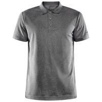 Craft Core Unify Polo Heren Dk Grey Melange M