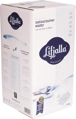 Lifjalla water, bag-in-box van 10 liter Lifjalla water, bag-in-box van 10 liter