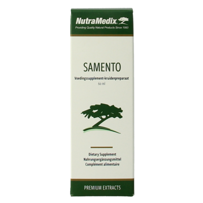 Nutramedix Samento cat's claw TOA vrij 60 Milliliter