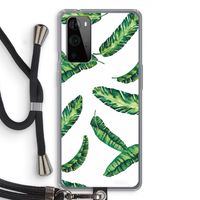 Lange bladeren: OnePlus 9 Pro Transparant Hoesje met koord