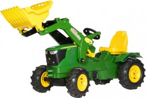 Rolly toys Traptractor RollyFarmtrac John Deere 6210R LB groen