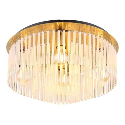 Globo Gouden plafondlampGorley met glas Ø 50cm - 15698D1M