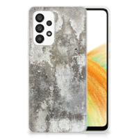 Samsung Galaxy A33 5G | TPU | Siliconen hoesje | Beton Print