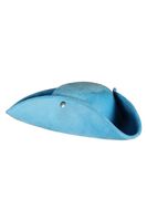 Driesteek top colour neon blauw
