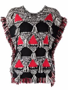 ETRO pull à détail de pompon - Noir