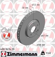 Remschijf Coat Z 400367420