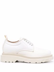 Buttero derbies 40 mm en cuir - Blanc