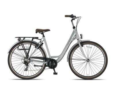 Altec Metro 28 Inch 52 cm Dames 7V V Brakes Zilvergrijs