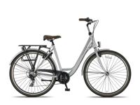 Altec Metro 28 Inch 52 cm Dames 7V V Brakes Zilvergrijs Altec Metro 28 Inch 52 cm Dames 7V V Brakes Zilvergrijs