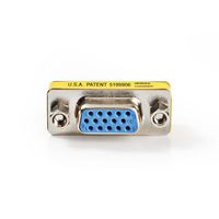 Nedis VGA-Adapter | VGA Female 15p | VGA Female 15p | 25 Stuks | Metaal | 1 stuks - CCVC59810ME CCVC59810ME