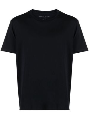 Majestic Filatures t-shirt en coton à col rond - Bleu