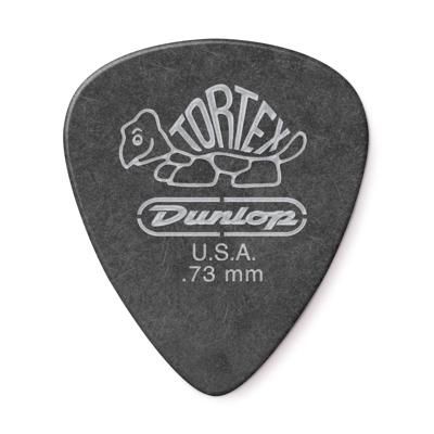 Dunlop Tortex Pitch Black Standard Plectrum 0.73mm - Per Stuk