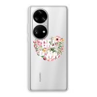 GRL PWR Flower: Huawei P50 Pro Transparant Hoesje