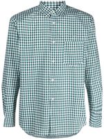 Comme Des Garçons Shirt chemise à carreaux - Vert