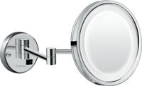 Hansgrohe Logis Universal scheerspiegel met LED-licht, chroom