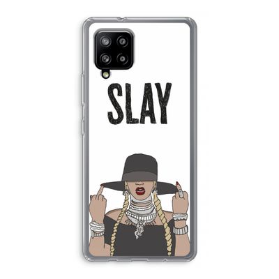 Slay All Day: Samsung Galaxy A42 5G Transparant Hoesje