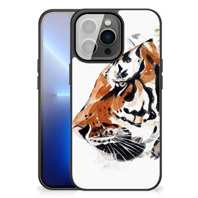 Kleurrijke Telefoonhoesje iPhone 13 Pro Max Watercolor Tiger
