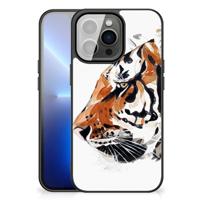 Kleurrijke Telefoonhoesje iPhone 13 Pro Max Watercolor Tiger