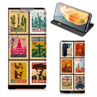 OPPO Reno3 | A91 | Book Cover | Postzegels OPPO Reno3 | A91 | Book Cover | Postzegels