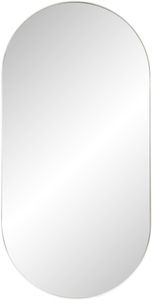 Ben Vita ovale spiegel 40x80 cm Mat Wit