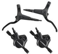 Shimano Tektro hd-m275 hydraulische schijfremset voor + achter 1200/2000 mm zwart