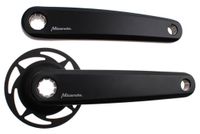Miranda E-bike crankset 2 isis 170mm zwart + r-ring 857720