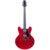 Heritage Standard H-535 Trans Cherry semi-akoestische gitaar met koffer